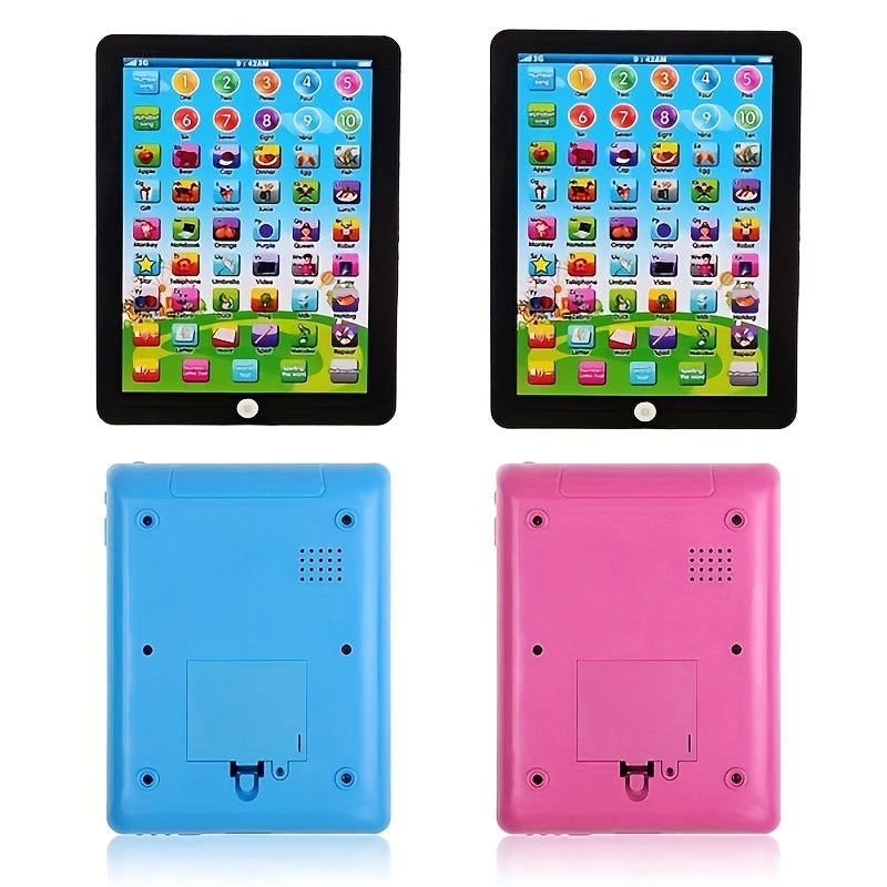 Youngsters' Educational Tablet Toy - Fun Learning Pad Toy for Boys & Girls, Battery-Powered, Multicolor