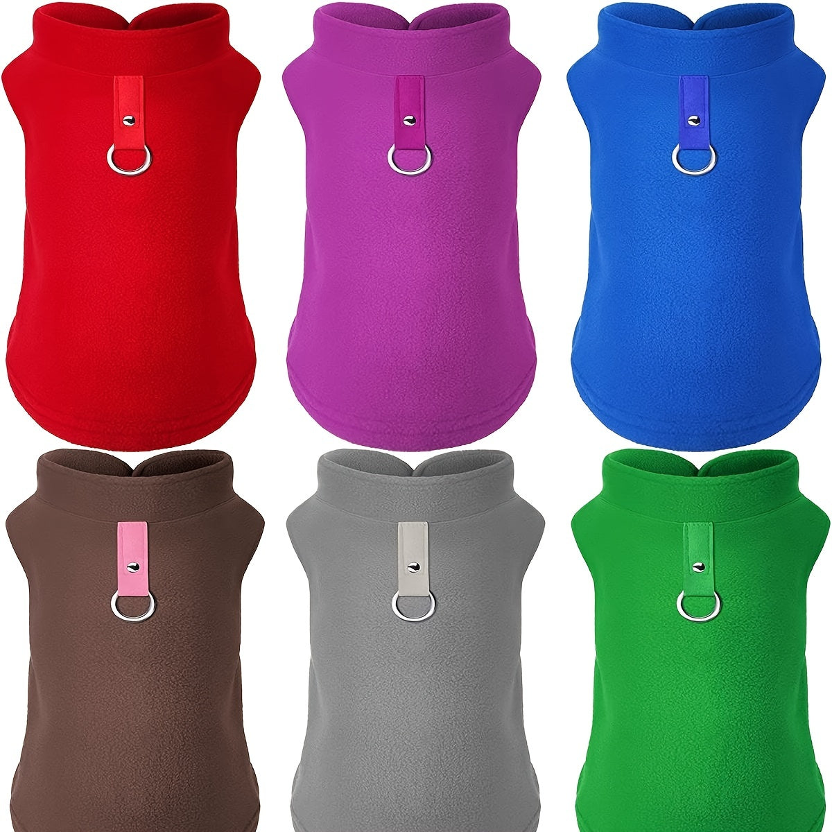 Cozy Winter Fleece Dog Jacket For French Bulldogs And Small Dogs - Warm And Comfortable Pet Clothing
