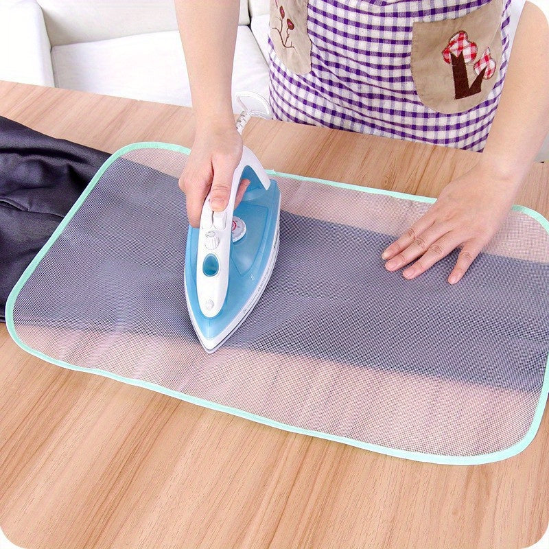 1pc Ironing protective cloth, Heat Resistant Ironing Pad - Protect Clothes and Ironing Board with Mesh Cloth Steam Ironing Pad