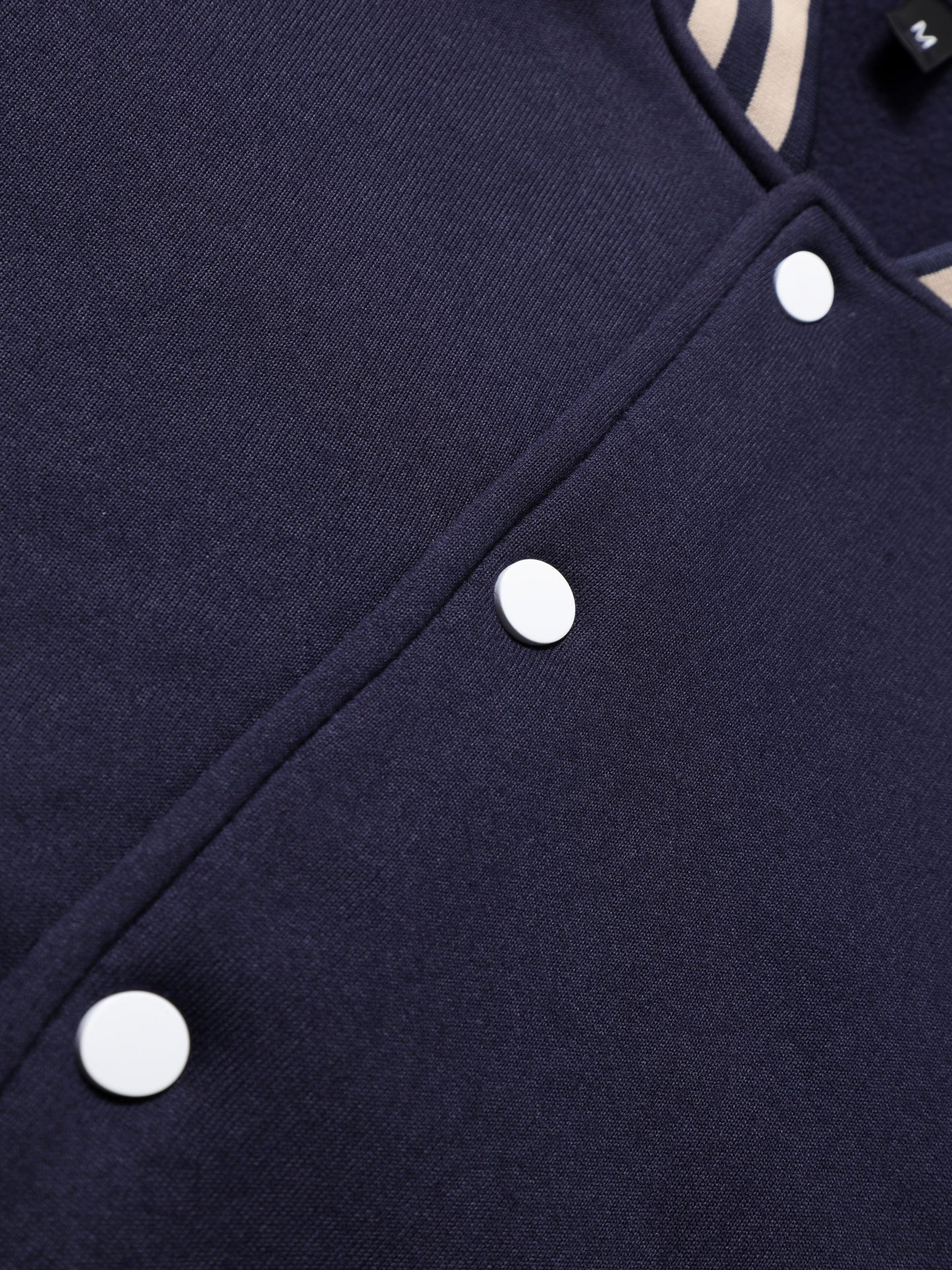 Warm Letter Print Star Pattern Embroidery Varsity Jacket, Men's Casual Color Block Button Up Jacket For Spring Fall School Baseball