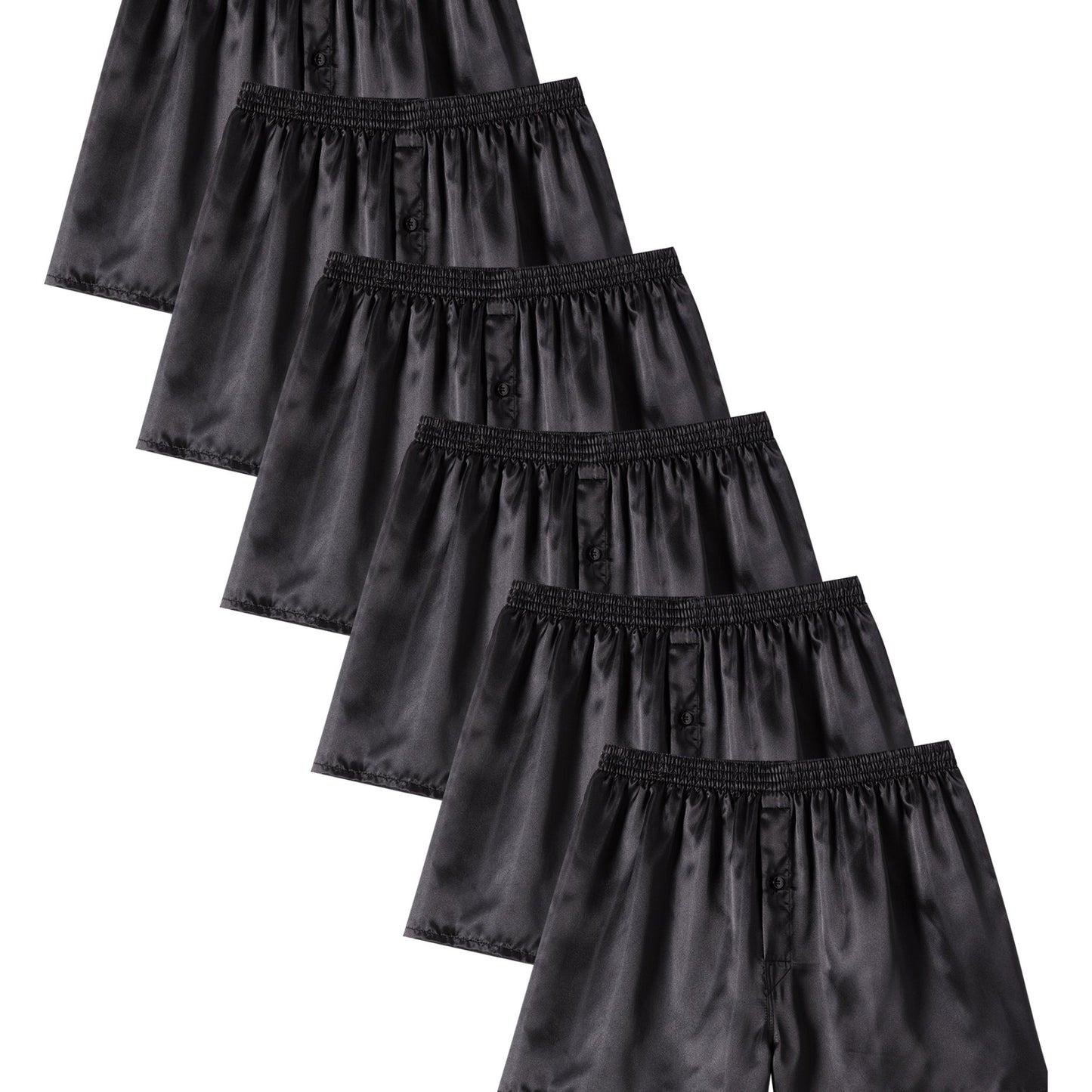 Set of 3/6 Jupitersecret Men'S Boxer Shorts, Smooth Touch Home Shorts with Elastic Waistband.
