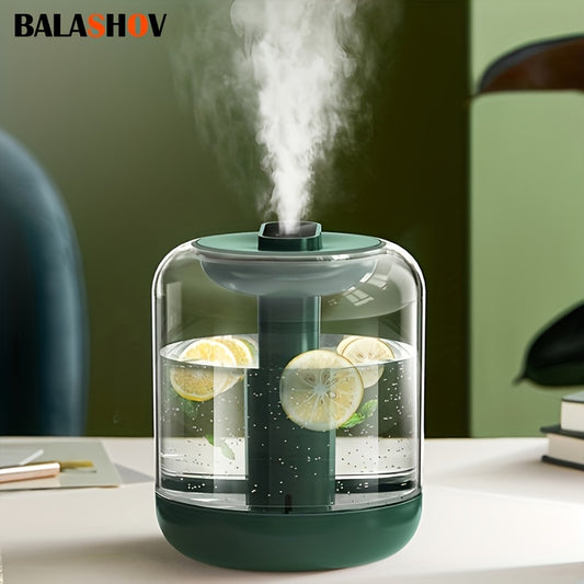 Humidifiers For Bedroom, 1L Cool Mist Humidifiers, Transparent Tank, LED Night Light, 2 Mist Mode, 2000mAh Battery Operated Humidifier, Quiet Air Humidifier, Portable Travel Humidifier For Car Desk Home Office