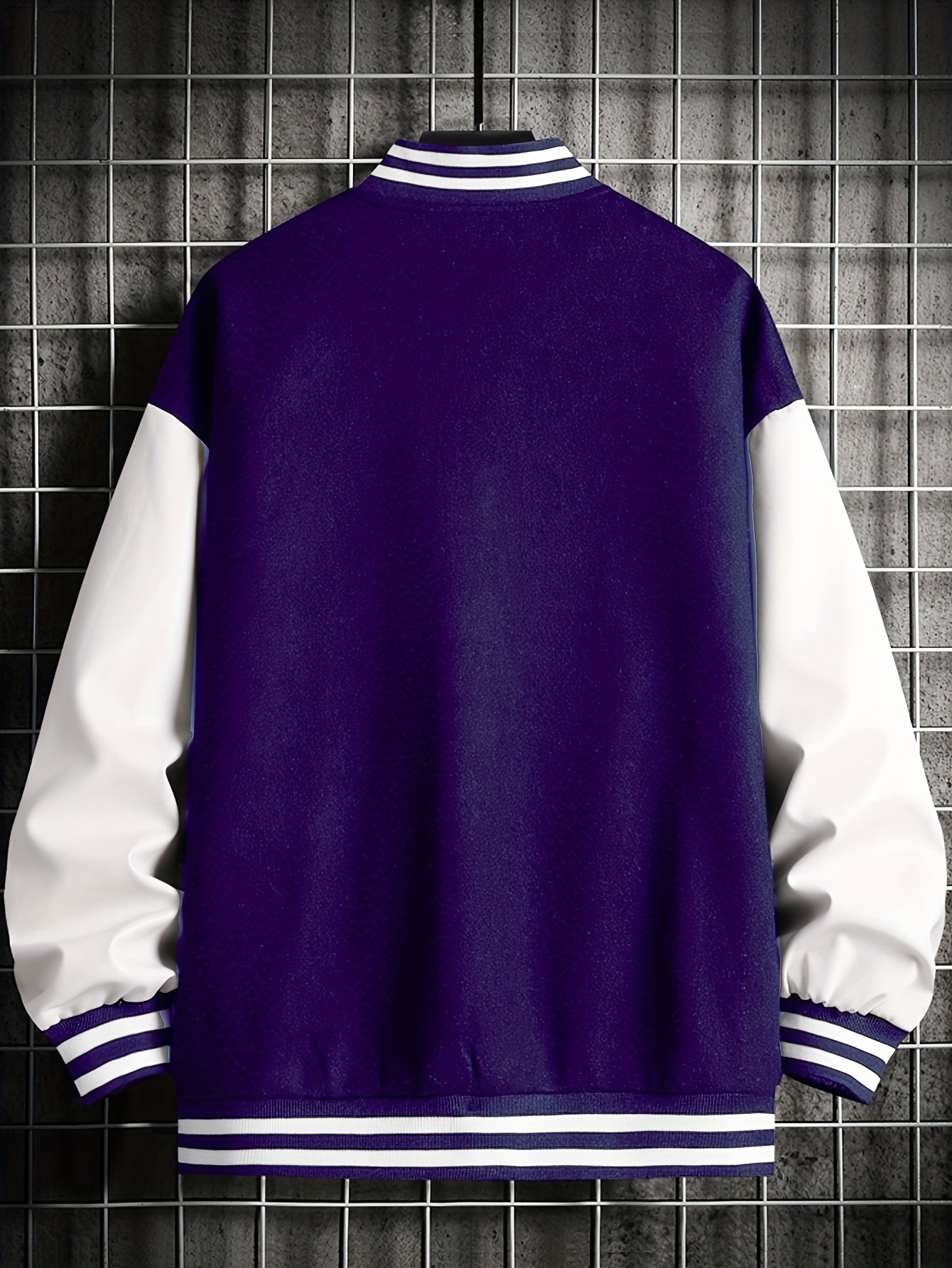 Men'S Loose-Fitting Casual Warm Baseball Jacket in Nine Colors for Spring, Autumn, And Winter. Features Exquisite Towel Embroidery And Letter Embroidery, Suitable for Both Men And Women, Effortlessly Showcasing Personality An