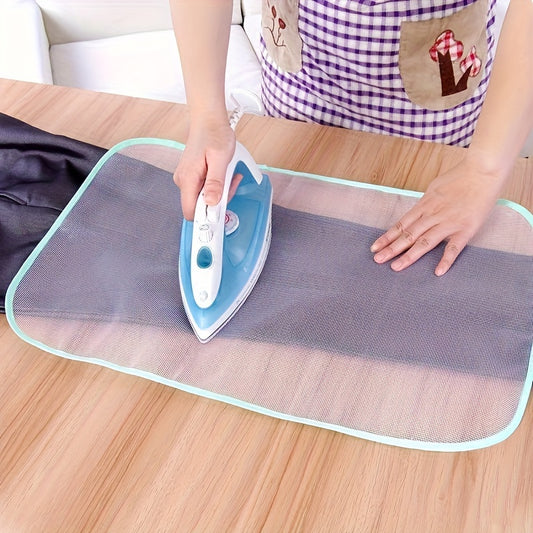 1pc Ironing protective cloth, Heat Resistant Ironing Pad - Protect Clothes and Ironing Board with Mesh Cloth Steam Ironing Pad