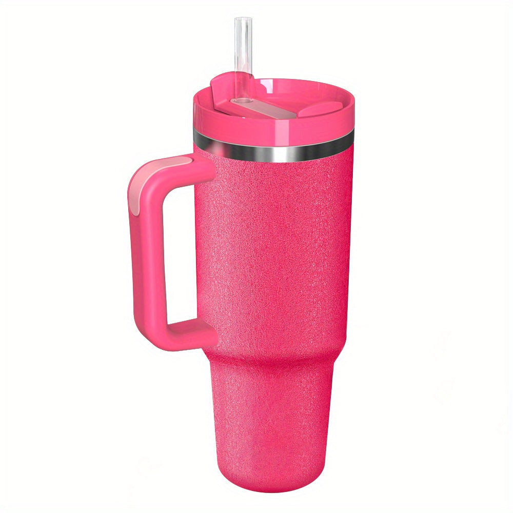 Sakura Train 40 OZ Fantasy series Stainless Steel Vacuum Insulated Tumbler with Handle and Straw Lid, Tumblers, Travel Mug for Water, Iced Tea or Coffee, Smoothie and More, BPA Free, Best Gift For Men And Women Birthday, Moth