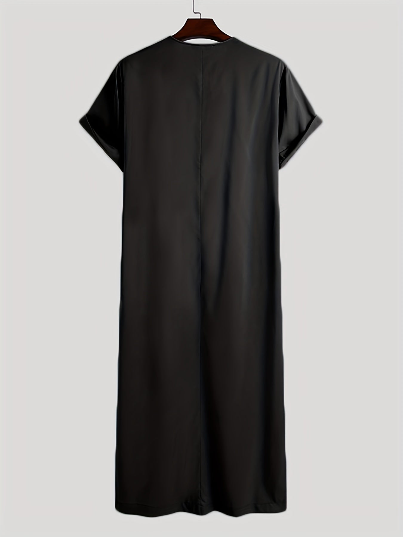 Ramadan Thobe - Exclusively Designed for Men, Long Sleeve Elegant Robe, Traditional Abaya Dress, Comfortable Clothing, Inspired by Saudi Arabic Culture, Jubba and Dishdasha Style, Perfect for Ramadan Celebrations