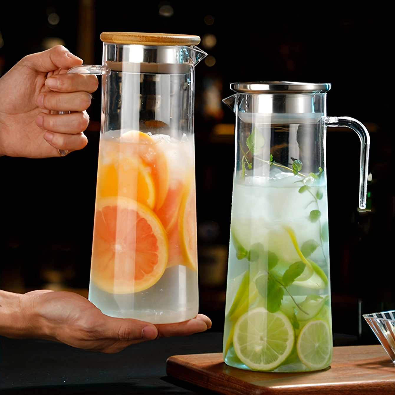 1pc Beverage Ice Bucket Large Capacity Water Bottle
