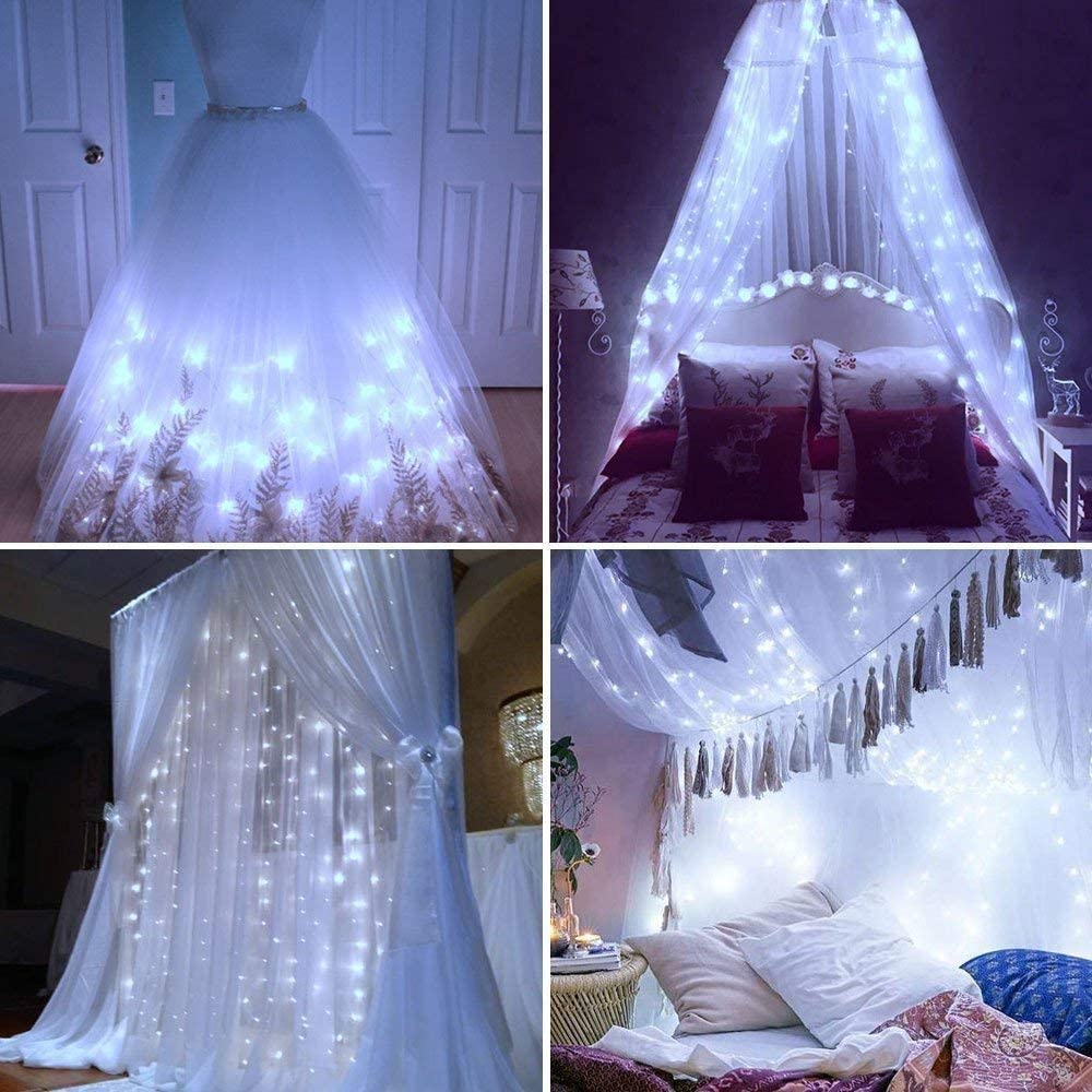 [LED String Lights] 50/100LED String Lights - 1pc Suitable for Bedroom, Party, Wedding, Christmas and Halloween Decoration Light